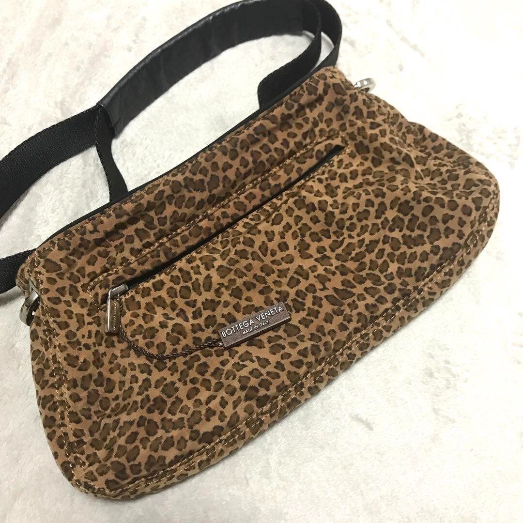 Bottega Veneta Nylon Leather Black Vintage Mini One Shoulder Bottega Veneta Nylon Leather Black Vintage Mini One Shoulder