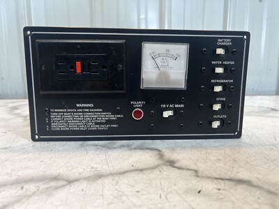 92 Crownline 250 CR Boat AC Shore Power Control Switch
