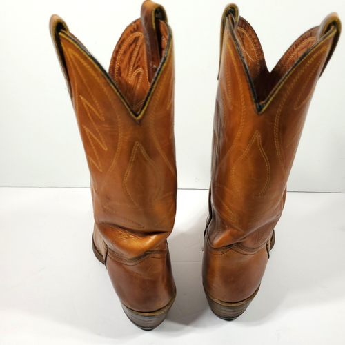 DURANGO Men’s Size 9D Brown Distressed Leather Boots Cowboy Western Rodeo USA - Picture 8 of 18