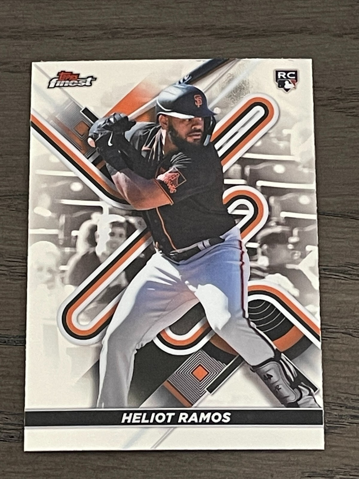 2022 Topps Finest Heliot Ramos Rookie #82 San Francisco Giants (A)
