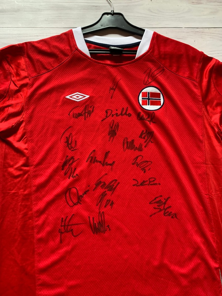 MAILLOT DE FOOTBALL NATIONAL NORVÉGIEN 2010/2011 UMBRO