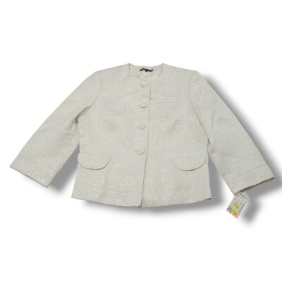 Isabella DeMarco Jacket Size 12 Women's Blazer Jacket Padded