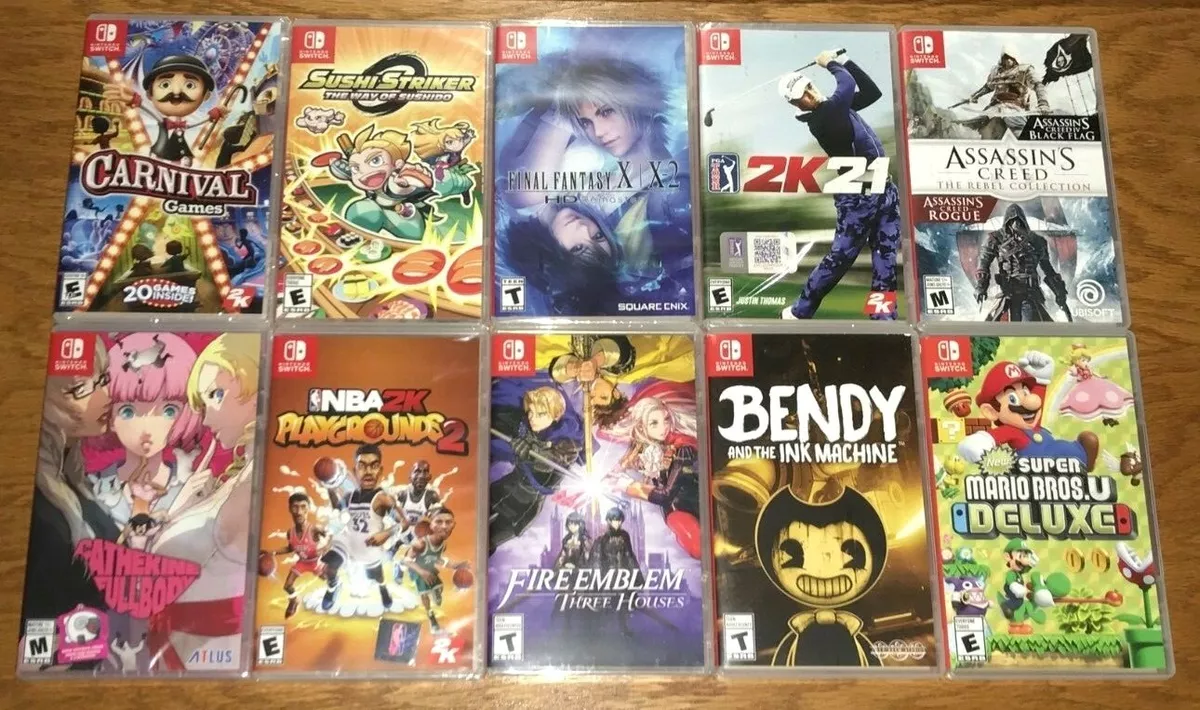 Nintendo Switch Games Complete Pick Choose Mario Zelda Games Updated 11 8 23