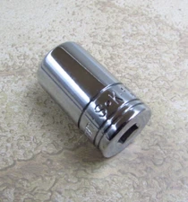 NEW SK Tools (41683) 13mm 1/4" Drive 6 Point Semi Deep Metric Chrome Socket USA