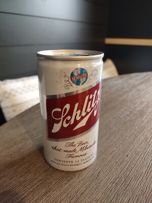 Vintage Schlitz Beer Can - Empty - 1975 JOS - Union Made