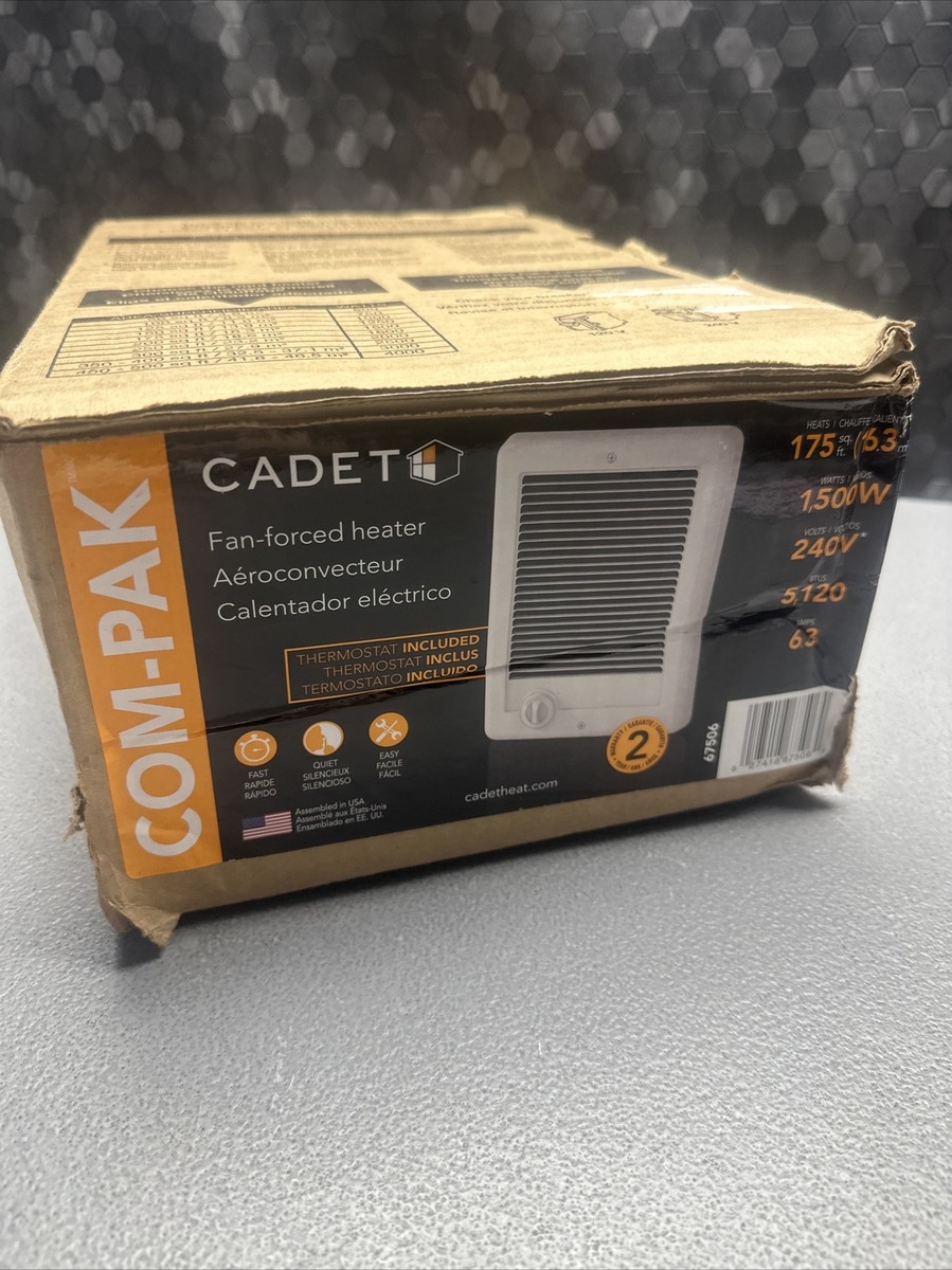 Wall Heaters For Indoor Use Cadet Com-Pak Wall Heater 1500W