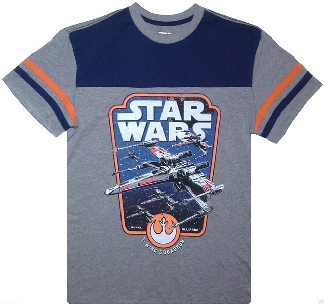 Star Wars 'XWing Squadron' RetroVintage Style Distressed TShirt