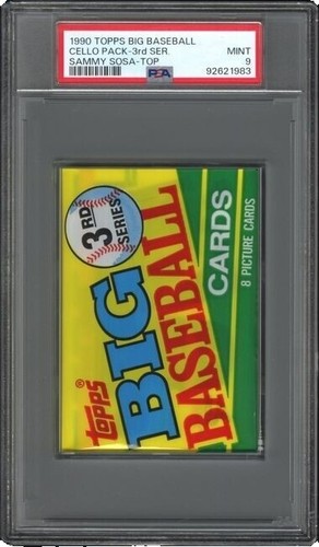 1990 Topps Sammy Sosa #692 error card wrong date of birth Rookie