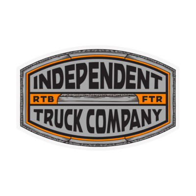 Independent Truck Company ITC Curb Logo Skateboard Sticker Decal 5'' x 3.25''