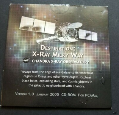 Destination X-Ray Milky Way CD-ROM Chandra Observatory PC+/MAC