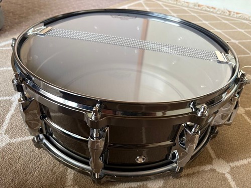 YAMAHA Steve Gadd YSS-1455SG 800-Limited Steel Snare Drum 14"x5.5" - Foto 5 di 5