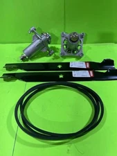 Blade Spindle Belt Kit Combo for Husqvarna LTH1842 LTH2142 TS242 TS243 YTH184T