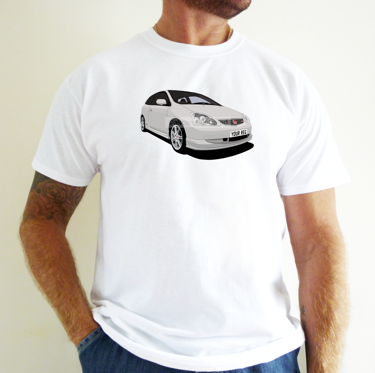 T-shirt CIVIC TYPE R EP3 RISING SUN VTEC - Unisexe - Tailles S à XXL - Neuf Sans étiquette