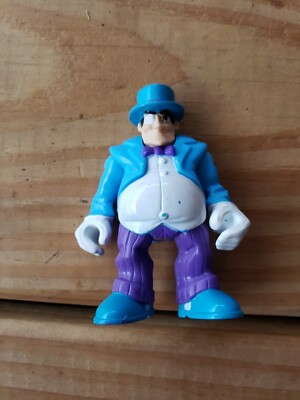 Imaginext DC Super Friends PENGUIN figure blue Gotham City version (H1)
