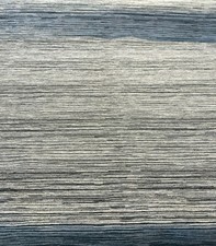 P Kaufmann Grey Calabria Shale Ribbed Chenille Upholstery Fabric By The Yard