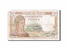 [#257888] Banknote, France, 50 Francs, 50 F 1934-1940 ''Cérès'', 1935, 1935-10-1