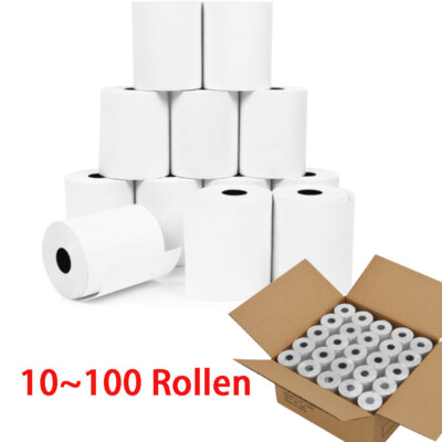  57mm 58mm Thermorollen Bonrollen Kassenrollen Waagenrolle EC Cash Thermopapier 