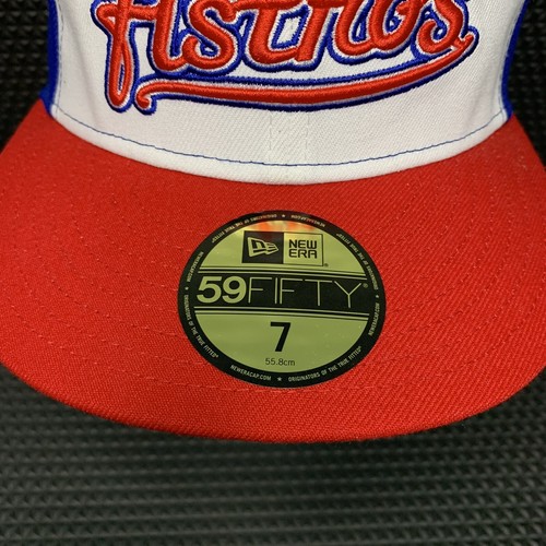 MLB Houston Astros LOS ASTROS Puerto Rico New Era Cooperstown Cap Hat Sz 7 - Picture 13 of 15