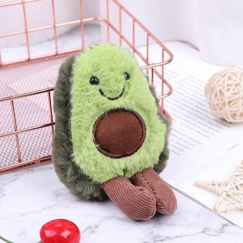 NEU Mini Avocado Schlüsselanhänger Obst Kuscheltier Plüschtier Cartoon, pflanzt einen Baum! - Bild 18 von 18