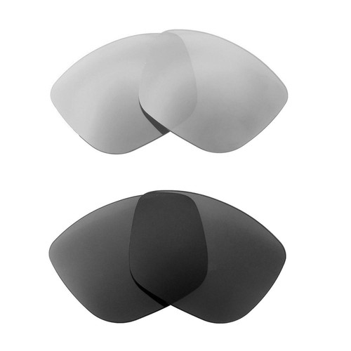 Walleva Titanio + Nero Lenti Polarizzate Per Oakley Hold On Occhiali da  Sole | eBay
