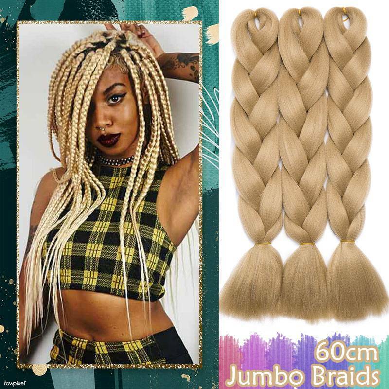 3Packs Long Jumbo Braid Hair African Braid Extension 24inch Box