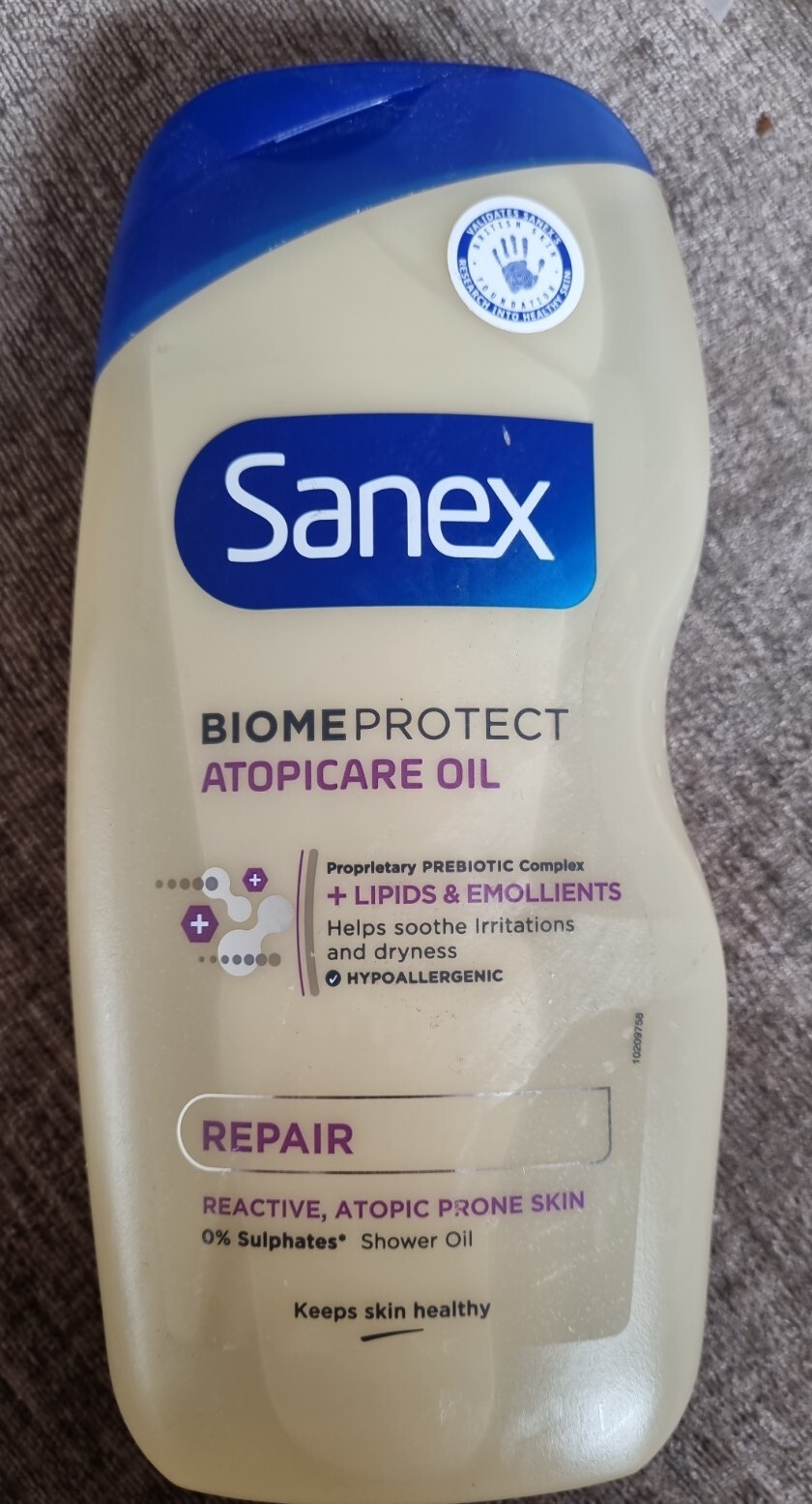 Sanex+Biome+Protect+ATOPICARE+Repair+Shower+Oil+414+ml+3+pack for sale