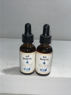2 Sealed E13 Small Int Liquid Supplement 1oz Each Damaged Outer 