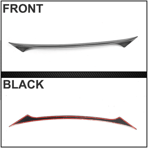 Spoiler carbonio centro spoiler posteriore labbro bagagliaio per Porsche Cayenne 958 15-17 - Foto 11 di 12