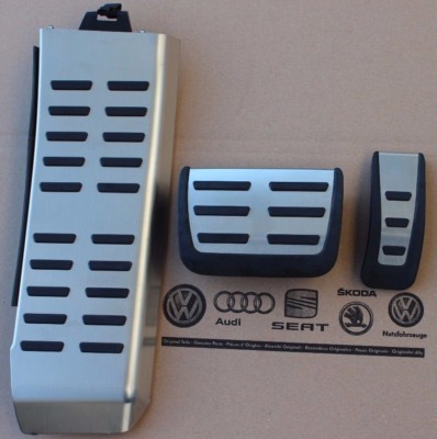 Audi A4 B8 original Pedalset Pedale Pedalkappen Fußstütze A5 Q5 pedal pads caps