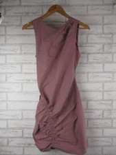 Zara womens mini dress rose pink M new strappy cutouts