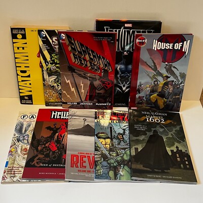 Comic bundle includes Marvel (Inhumans)| DC Comics (Watchmen) and others!!