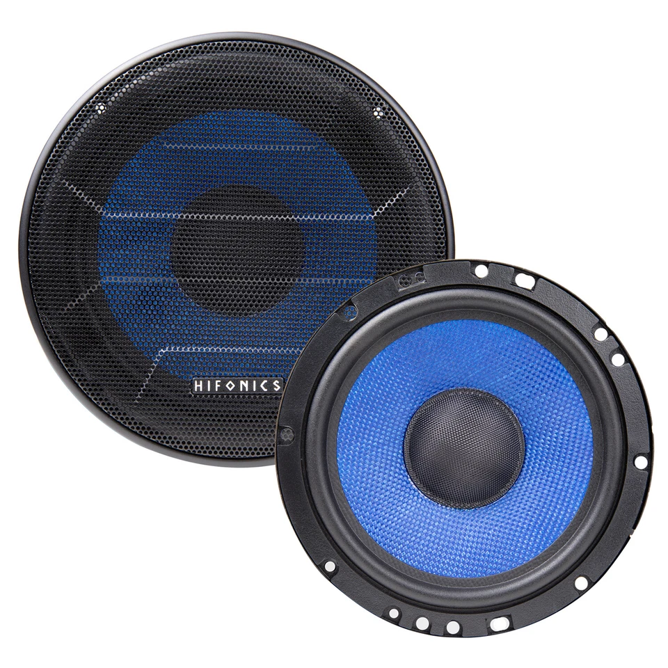 Par de altavoces de audio para automóvil Hifonics HCC65C 6,5" 150 W componentes con tweeters de aluminio Foto 2 de 4