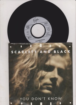 Scarlett and Black - You don´t know (1988)  GERMANY 7'' near mint 