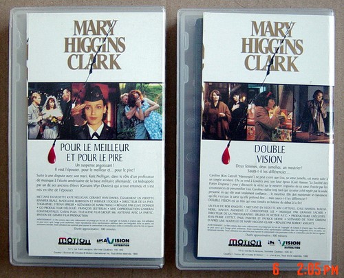 2 CASSETTES VHS EN FRANÇAIS, DE 1992, POUR LE MEILLEUR & POUR LE PIRE + DOUBLE V - Picture 2 of 3