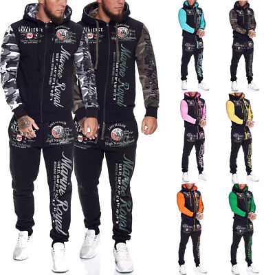 Herren Jogginganzug Generisch Herren Trainingsanzug (2-teilig