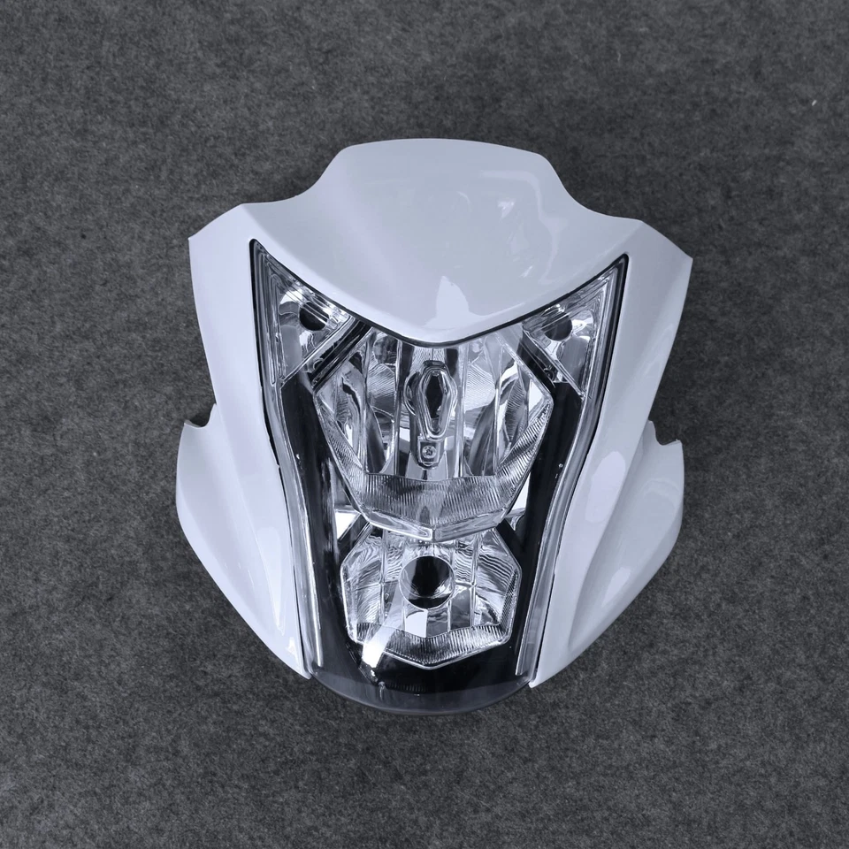 Conjunto de 15 faros de motocicleta blancos aptos para Kawasaki ER-6N 2012-2016 + carenado Foto 2 de 3