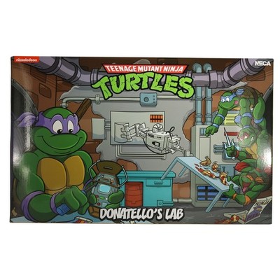 Donatello's Lab - TMNT / Teenage Mutant Ninja Turtles - NECA - MIB lose / komple