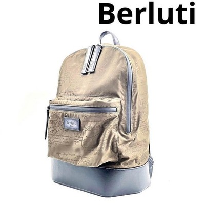 Berluti Berluti Rucksack Calligraphy Volume MM grün