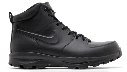 Men's Nike Manoa Leather Boots -Black- Style# 454350 003- Size 11 -NEW