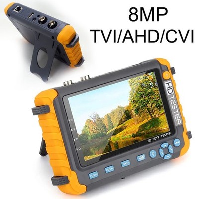 5inch HD CCTV Tester Monitor Support 8MP TVI/AHD 8MP CVI Camera, HDMI/VGA input