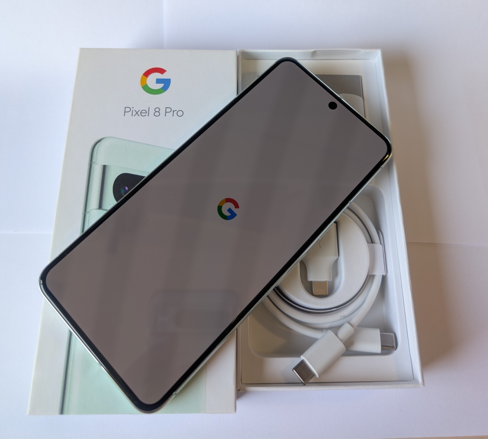 Google Pixel 8 Pro 128GB Mint Verde Menta Come Nuovo + Kit Spigen Completo