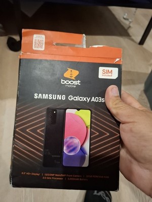 Samsung Galaxy A03S - 32GB - Black 6.5'' - OPEN Box No Sim Card 