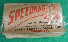 Nos 1940s Vintage Speedrag All Purpose Automotive Chamois Speed Rag Nos 1940s Vintage Speedrag All Purpose Automotive Chamois Speed Rag