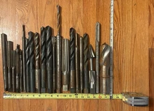 22X Vintage HSS Morse Taper Drill Bit CLE-FORGE Reamers 6" 1-11/16 - FREE SHIP