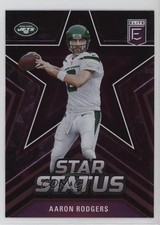 2023 Panini Donruss Elite Star Status Pink Aaron Rodgers #15 e9p