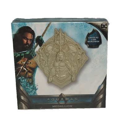 DC Aquaman Limited Edition Medaillon - Neu OVP *