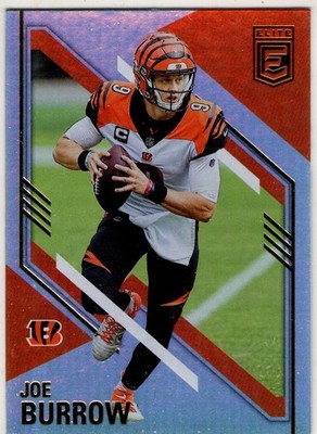 2021 Panini Donruss Elite Football Joe Burrow No. 77 Cincinnati Bengals