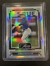 James Triantos 15/49 Silver Prospect Card 2025 Panini Three & Two