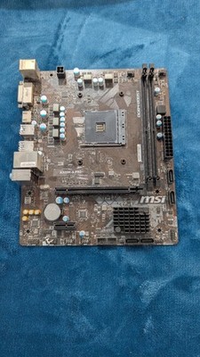 MSI A320M-A Pro Max AMD AM4 DDR4 Micro ATX Motherboard