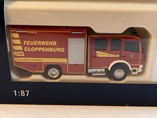 Rietze Mercedes Benz Atego Feuerwehr Cloppenburg GW-L Exclusiv Serie1:87